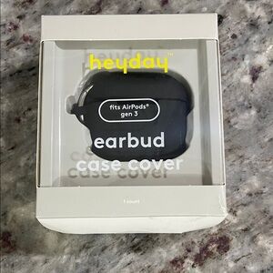NEW heyday Black Gen 3 AirPods Case
